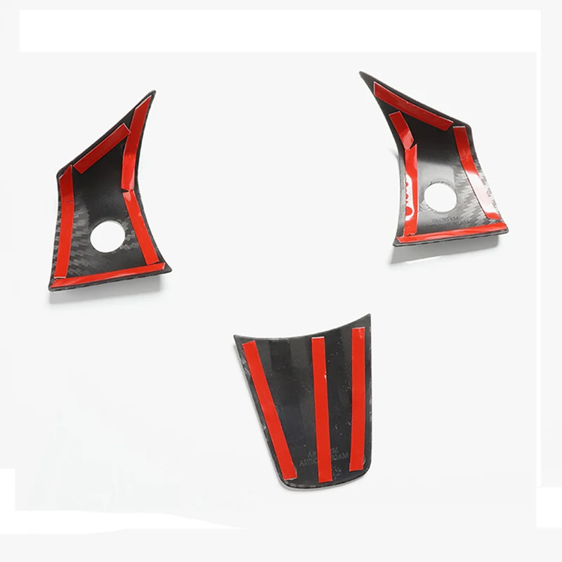 Автомобильный декоративный стикер для интерьера Tesla модель 3 Y рулевого колеса