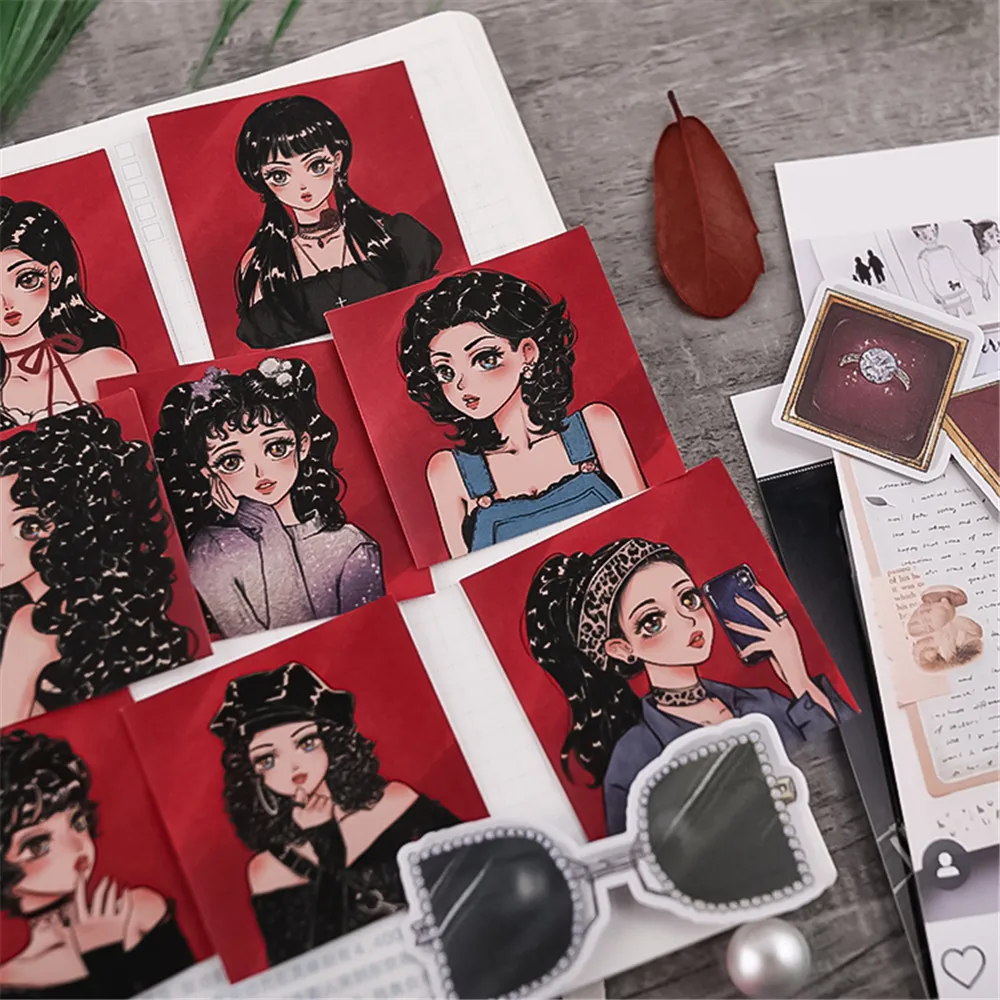 

Модные стильные Стильные наклейки для девочек, 0/25 шт.