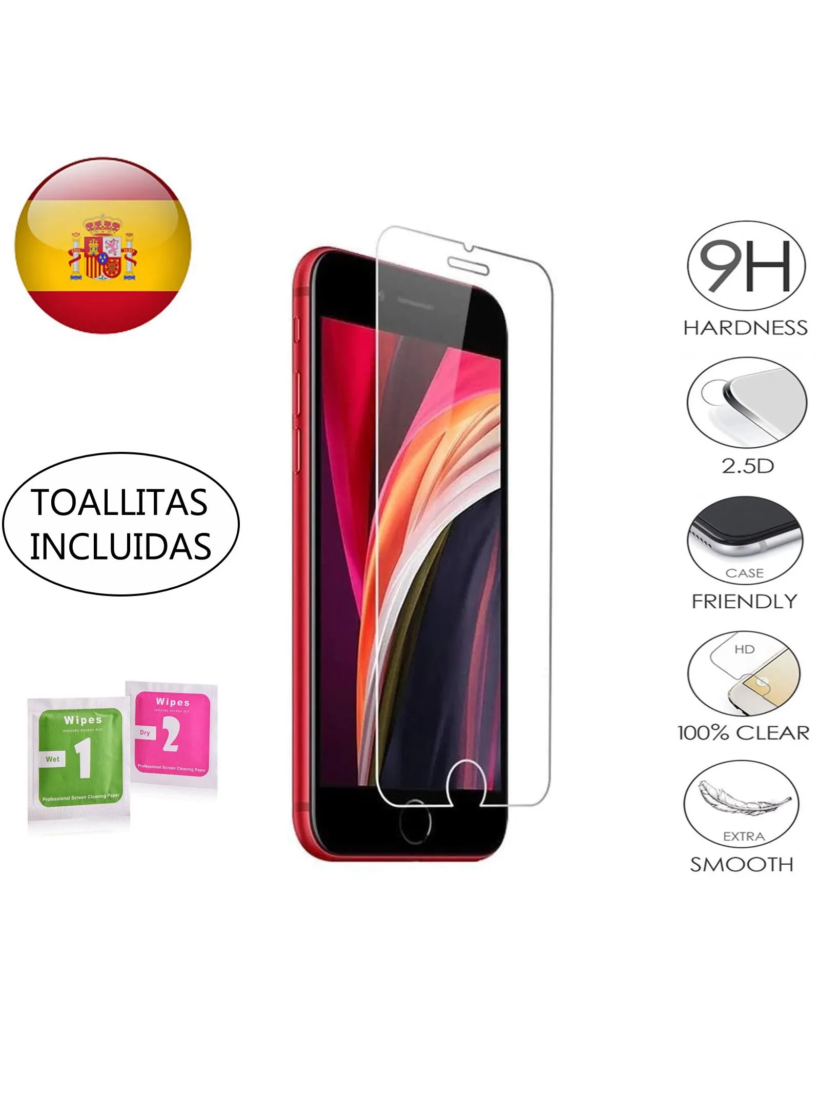 Закаленное защитное стекло для IPHONE 5/5S/SE/6/6S/7/8/PLUS/X/XR/XS/11/12/PRO/MAX/MINI|Защитные стёкла и