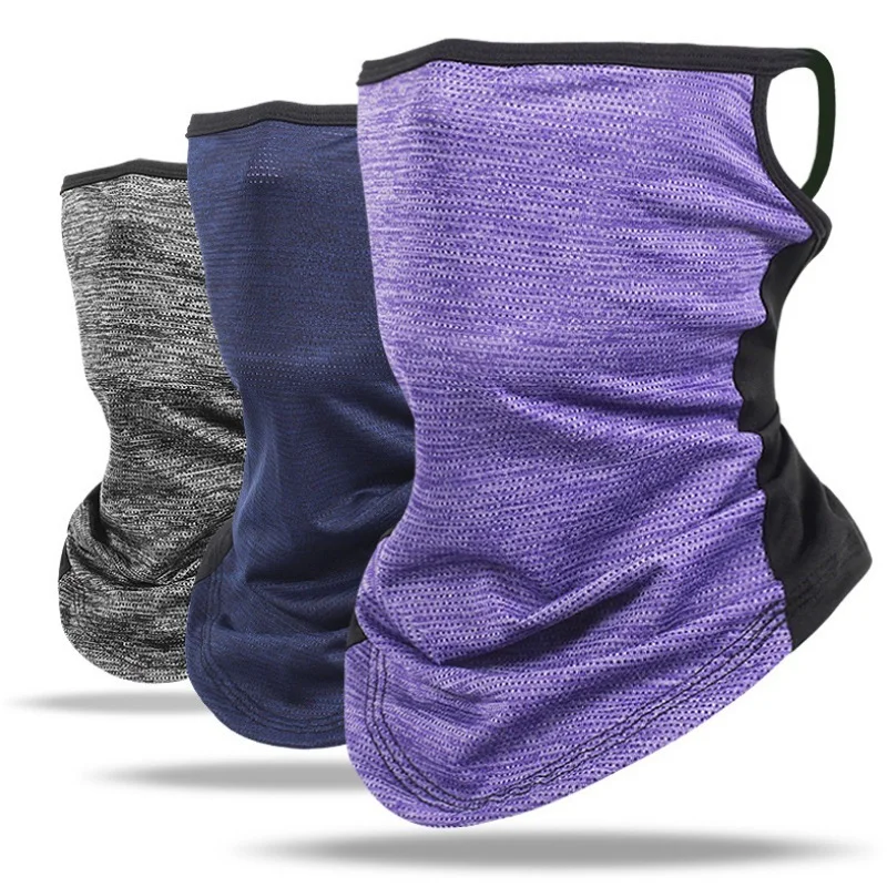 

Обложка для лица для велоспорта на открытом воздухе, Спортивная Женская повязка на шею, бандана для рыбалки с защитой от УФ-лучей