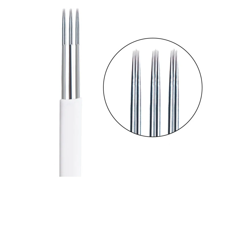 10 шт. Круглые лезвия для татуажа бровей | Красота и здоровье