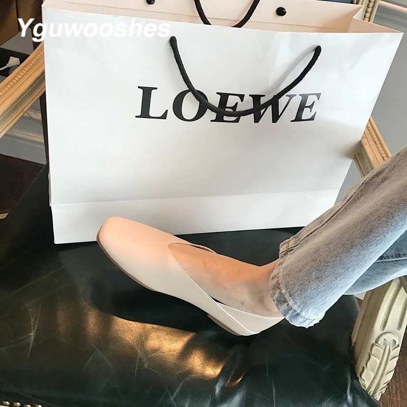 Zapatos de mujer; женская обувь без застежки на плоской подошве; лоферы; женская обувь с круглым носком для студентов и девушек; Корейская обувь; два способа ношения