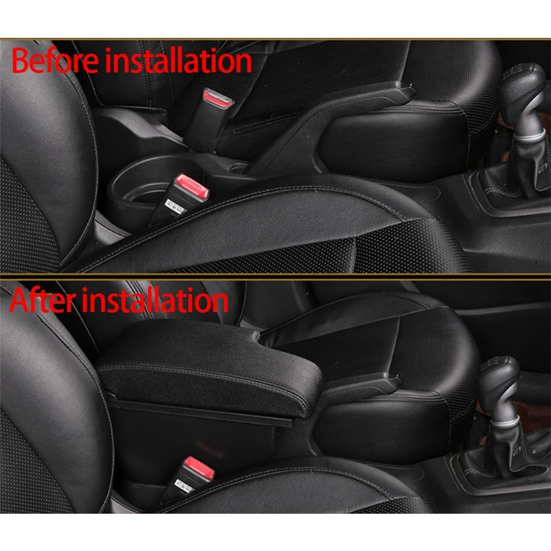 Подлокотник для KIA Rio 4 X Line центральный контейнер хранения аксессуары стайлинга