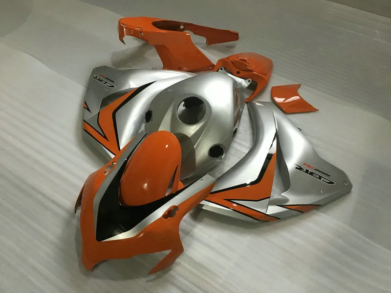 Комплект обтекателей под давлением для CBR1000RR 08 09 10 11 CBR 1000RR 2008 2009 2011 ABS серебристо