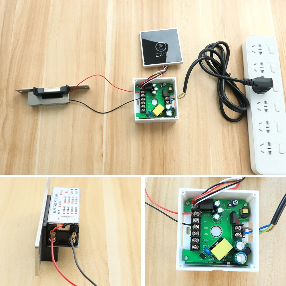 Ysecu с функцией автоматического запирания безопасный Электрический ударов