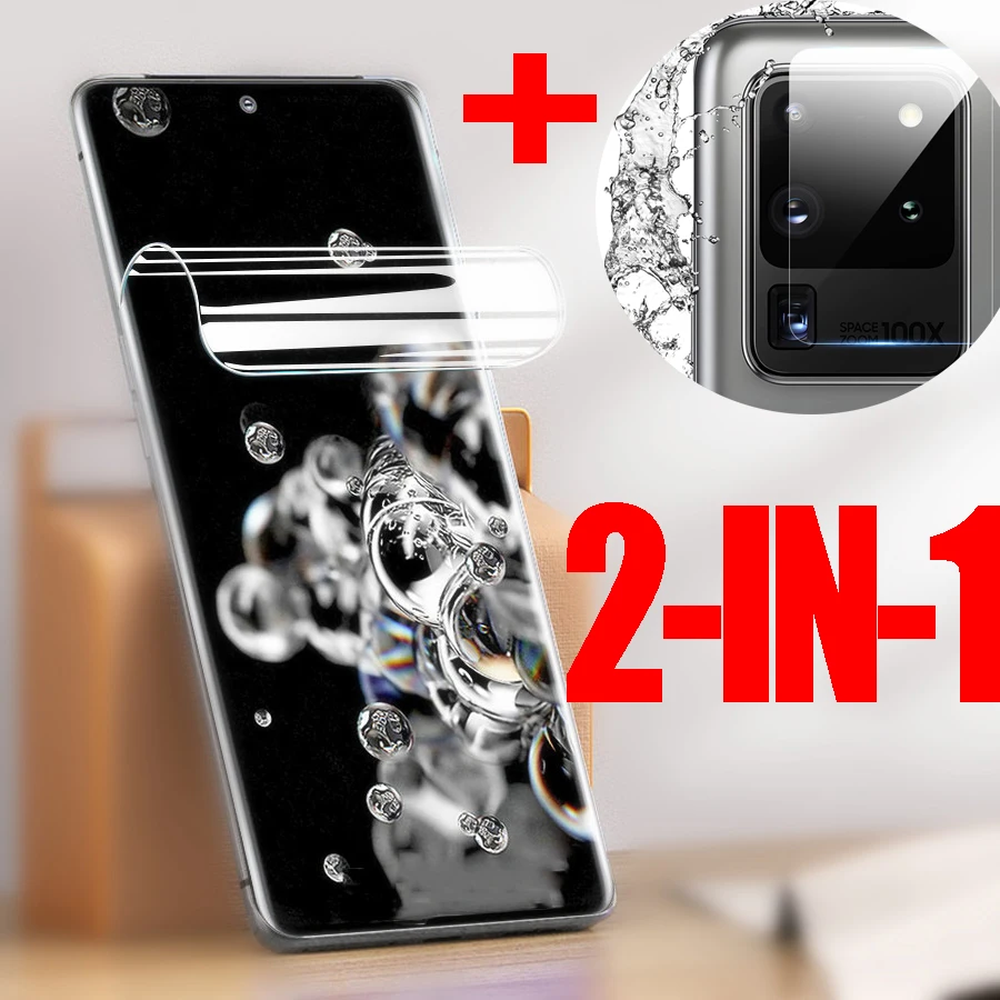 

Гидрогелевая пленка для защиты экрана для Samsung Galaxy S20 S10 S8 S9 Plus, Защитная пленка для Samsung Note 8 9 10 20 S20, ультра-стекло для объектива