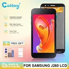 Оптовая продажа Оригинальный J2 2018 экран для Samsung Galaxy J260 ЖК Сенсорная панель дигитайзер в сборе J2 Core дисплей Бесплатная доставка