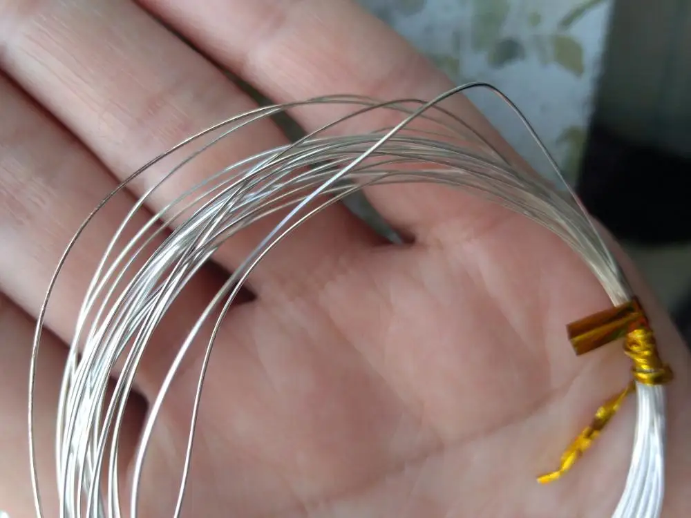 Аксессуары для ювелирных изделий из серебра 925 пробы мягкая гладкая тонкая