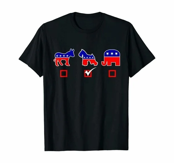 

Schnauzer8sd77 For President T-shirt US Cotton Unique 2020