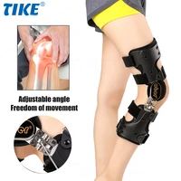 tike rom hinged knee brace immobilizer brace leg brace orthopedic patella knee support orthosis adjustable for left or right leg