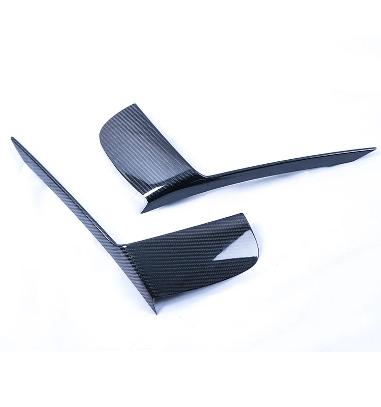 

Karbel car body kit carbon fiber Front Fog Light Cover Splitter Canards for Porsche 911.2 GT3 2018-2020