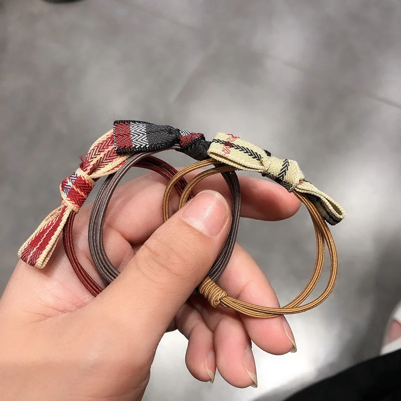 

Korean Japanese Style Fashion Hot Selling Hair Band Fresh Sweet Hair Rope High Elastic Hair Rings Headpiece