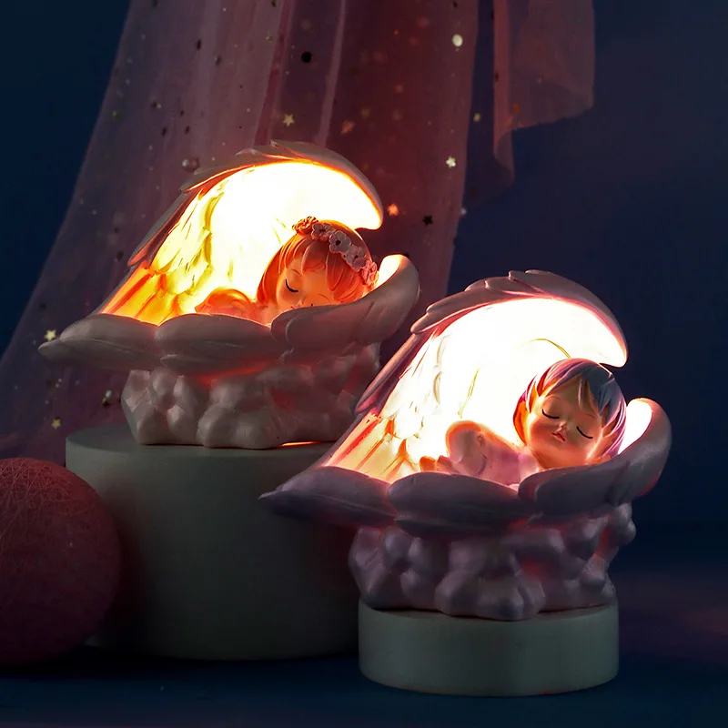 

The Creative Angels Home Furnishing Articles Furnishing Articles Star Light Cake Decoration Resin Lovely Princess Birthday Girl