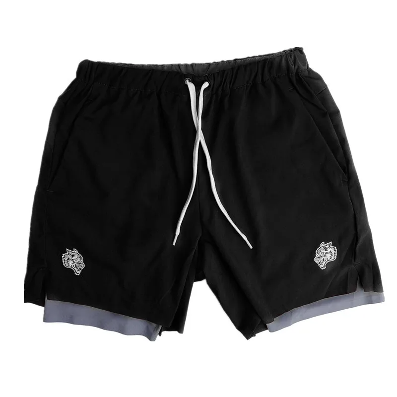 

2020 Summer Running Shorts Men 2 in 1 Sports Jogging Fitness Shorts Training Quick Dry Mens Gym Men Shorts Sport Gym Short Pants