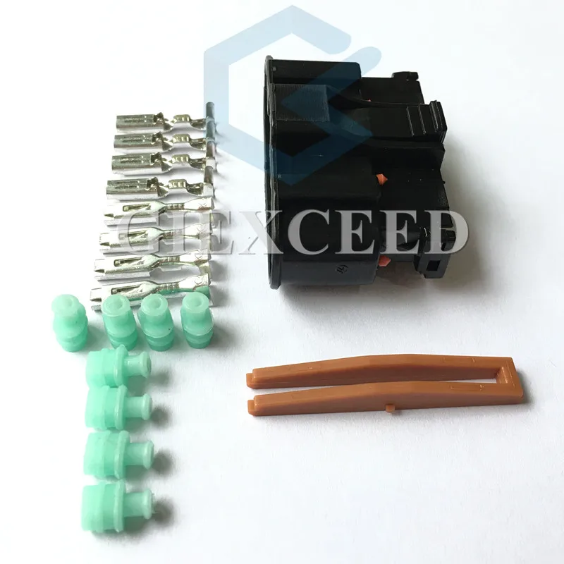 8-контактный женский водонепроницаемый автомобильный электрический разъем для датчика MAF и розетки зажигания распределителя Mitsubishi Lancer.