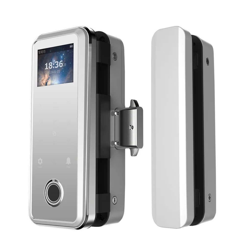Дверной смарт замок без ключа биометрический Электрический с отпечатком пальца