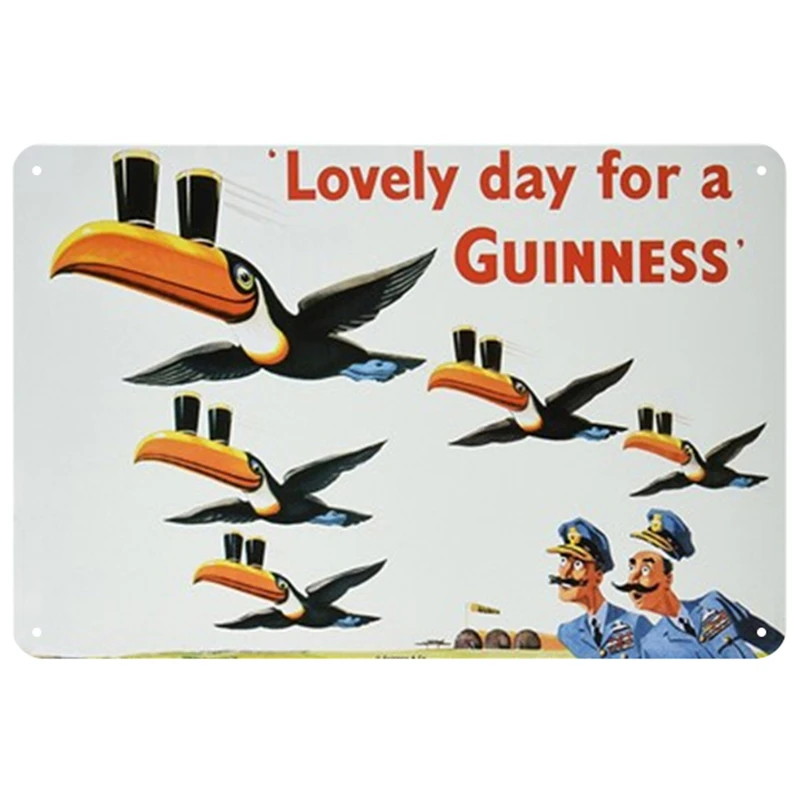 Guinness табличка, металлическая винтажная жестяная вывеска, булавка, потертый шик, Декор, винтажные металлические знаки, украшение для бара, металлический плакат для паба, металлическая пластина