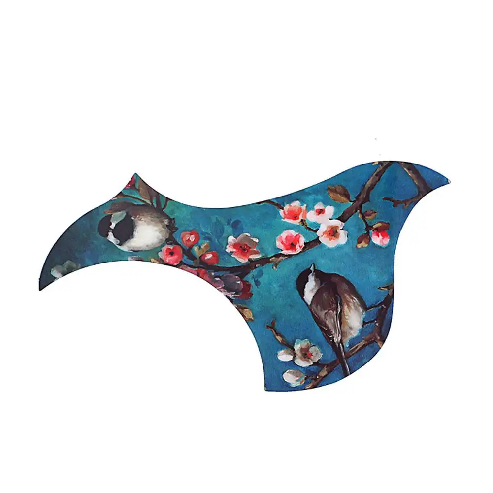 Универсальная Народная Акустическая Гитара Pickguard Love Bird Pattern Pick Guard наклейка для