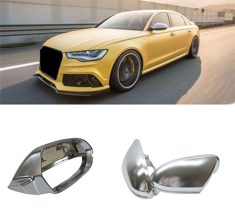 1 пара Защитная крышка для зеркала заднего вида Audi A6 C7 S6 2012-2018 | Автомобили и