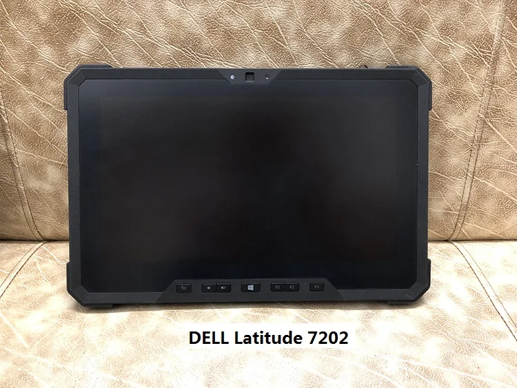 High Quality D.ell Latitude 7202 Tablet PC WIN10 for diagnostic tool Dual battery& camera Intel M-5Y71 cpu 4gb/8gb RAM free ship
