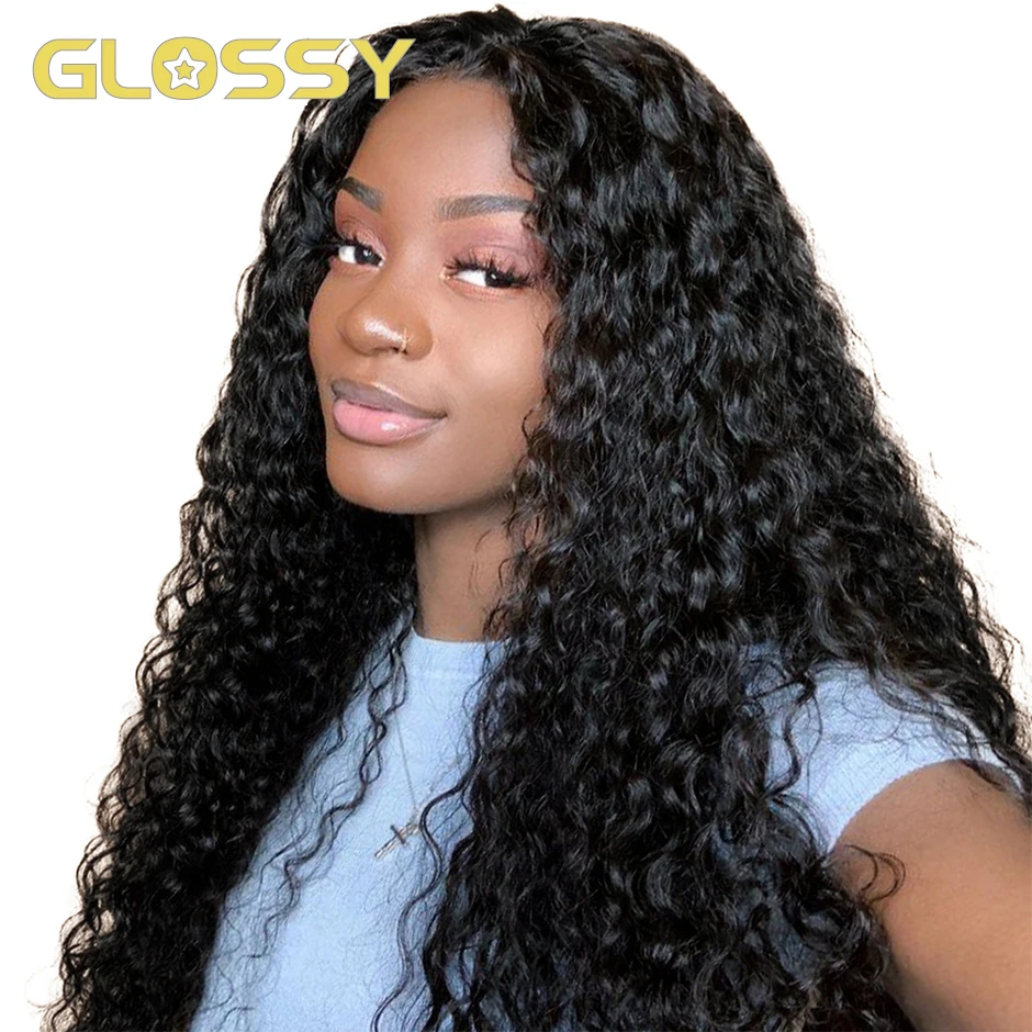 

Loose Deep Wave Lace Front Wigs Human Hair 250% Density 4X4 13X4 Lace Closure Wig for Black Women Preplucked with Baby Hair