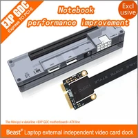 s skyee pcie pci e pci laptop external independent video card dock express card mini pci e version for v8 0 exp gdc