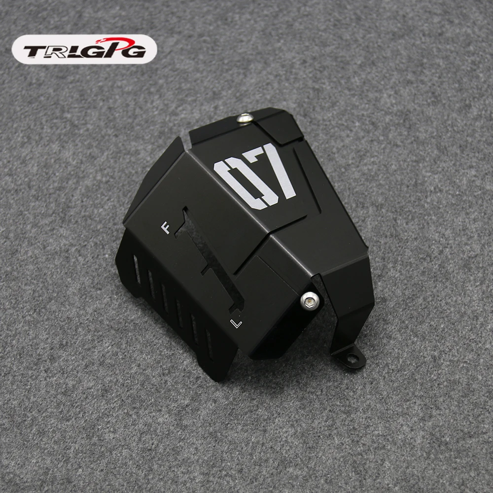 BLACK 1 шт. для Yamaha MT-07 FZ-07 FJ-07 MT-07 Tracer/Tracer- Аксессуары для мотоциклов Хладагент поддон для слива воды Экранирование Cove - Цвет: BLACK