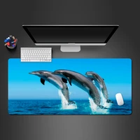 Best Selling Happy Dolphin Mouse Pad High Quality Mouse Mat Game Team PC Game Computer Keyboard Game Mats Christmas Gifts