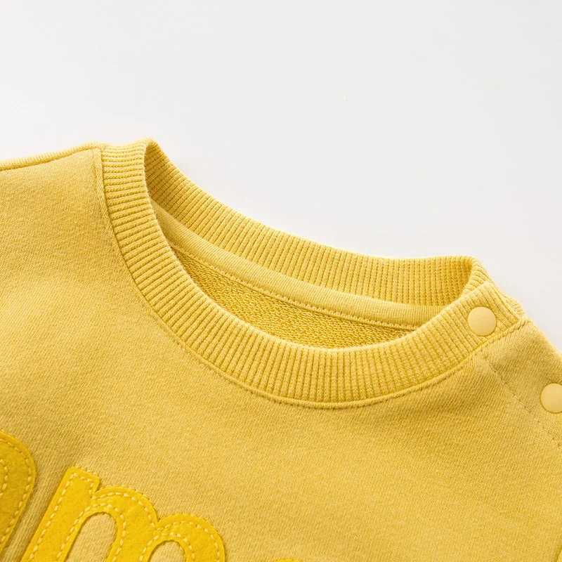 DBA10905 dave bella однотонный пуловер для маленьких мальчиков Детская футболка с