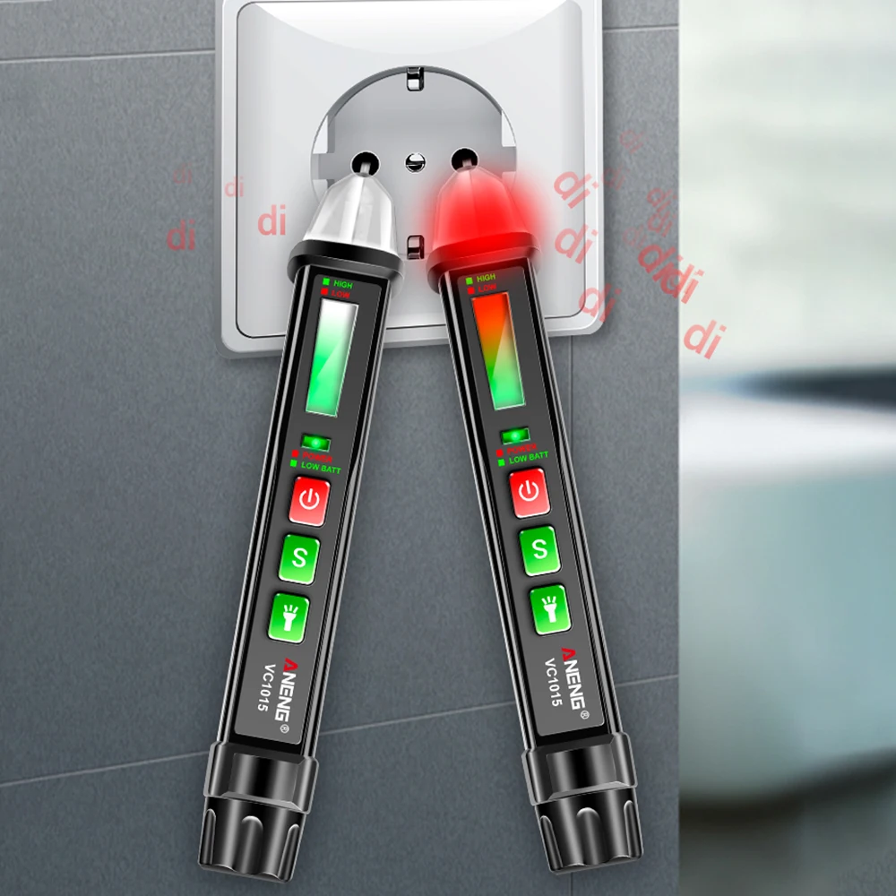 VC1015 AC12-1000V Многофункциональный электроскоп Бесконтактный детектор напряжения