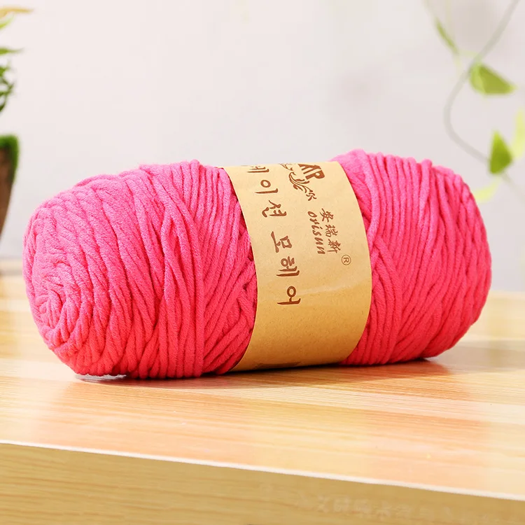 Многоуровневая крашеная пряжа для творчества 5 шаров = 800 г ручная вязка молочный