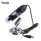 Цифровой микроскоп 1600X, 3 в 1, с USB-разъемом, регулируемая камера для электронного микроскопа, с увеличением 8 светодиодный, эндоскоп