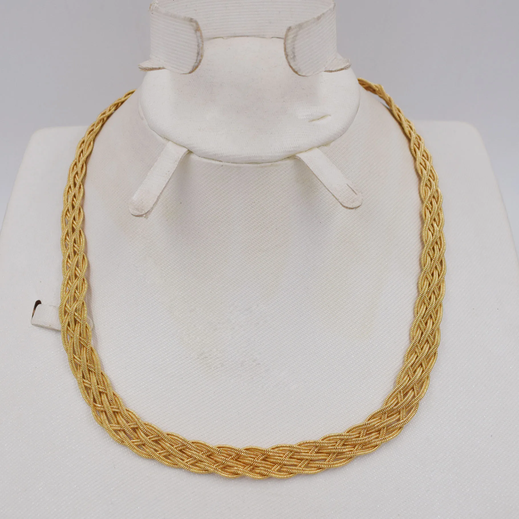 Женский ювелирный комплект из колье и серёг 3 цвета|Ювелирные наборы| |