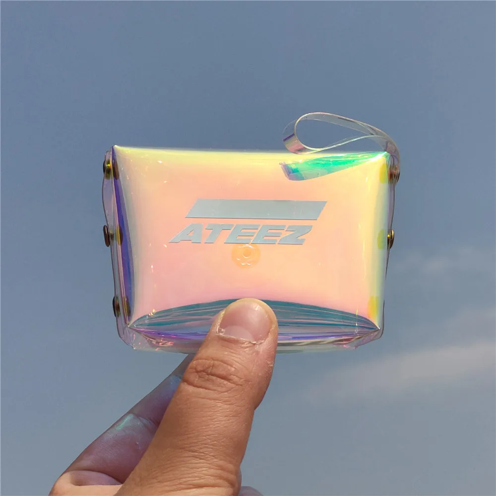 Комбинированный периферийный кошелек KPOP ATEEZ YUN HO JONGHO SEONG HWA для подростков Z Pen Bag