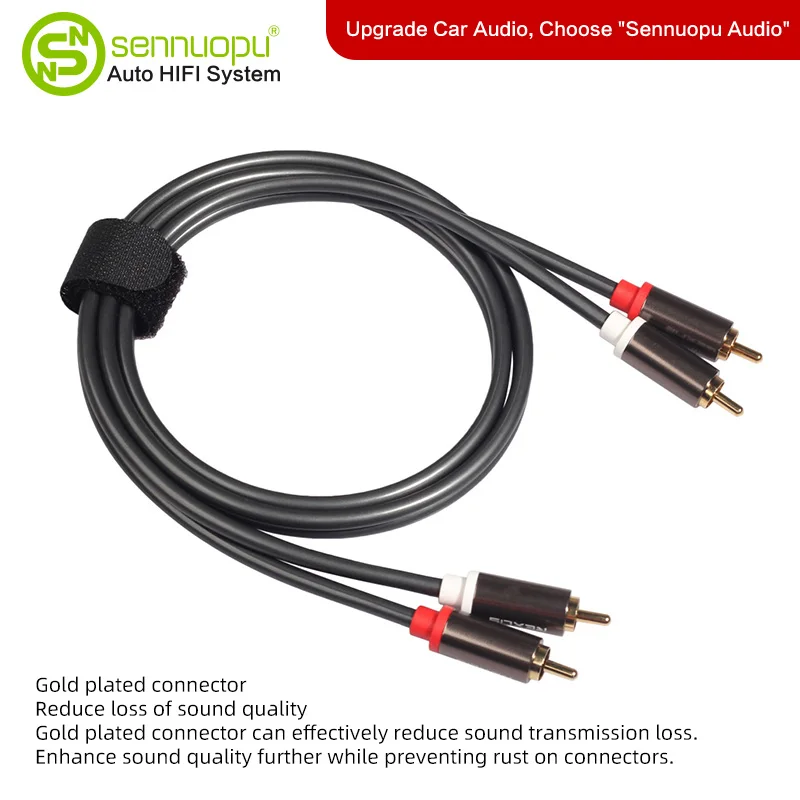 2 RCA на кабель Lotus Усилитель мощности аудиокабель алюминиевый удлинитель цифровой