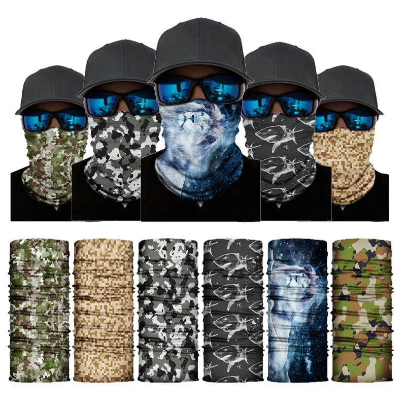 Hot Sale Magic Bandanas Bandana Seamless Tubular Printed Cycling Scarf Outdoor Headband |