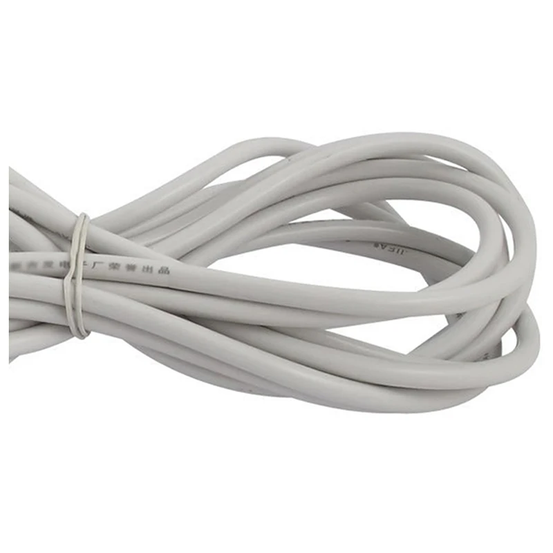 

PAL Male to Male TV Lead Shielded Aerial Coaxial Cable 5M 16.4ft White