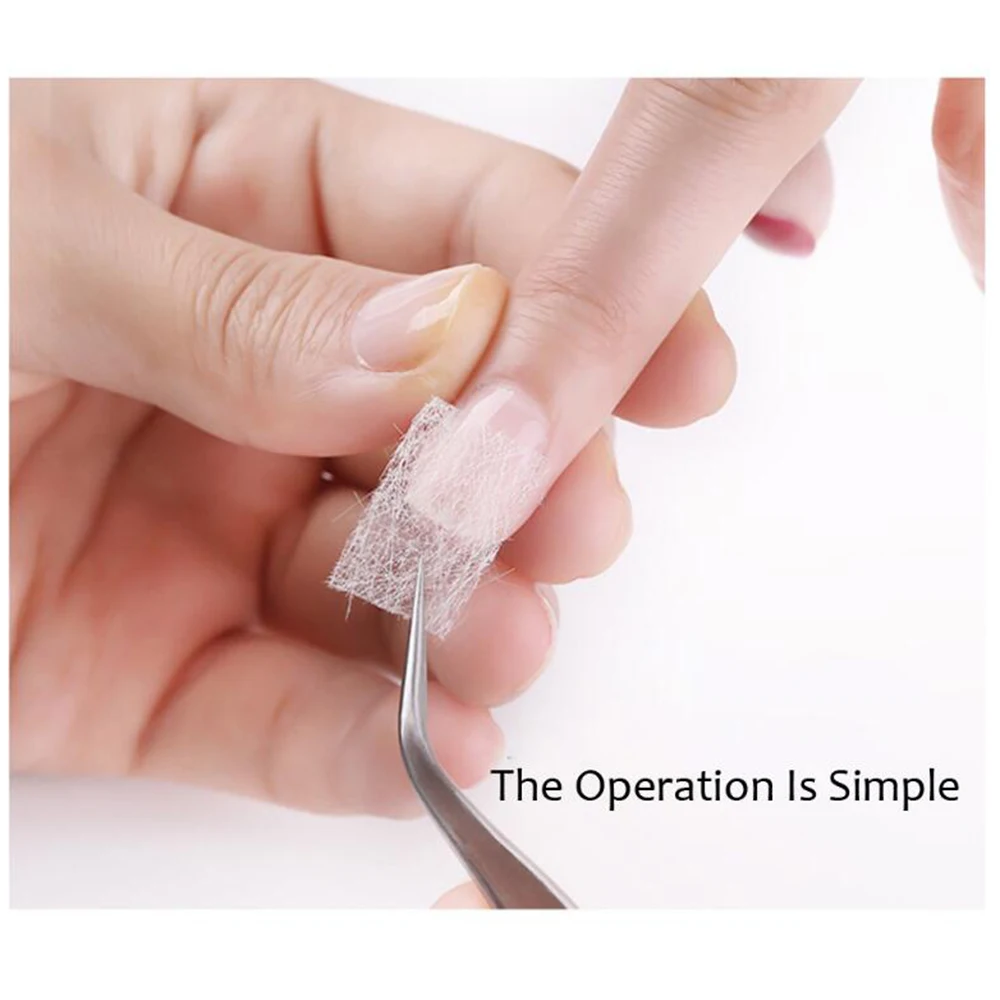 20 цветов стекловолокно для дизайна ногтей наращивания геля форма гель бумага