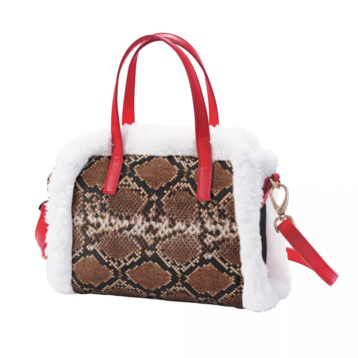 

Snake Skin Pattern Shoulder Bags And Handbag Women Clutch Bags Ladies Hand Bag