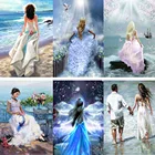 5D алмазная живопись для пар картина любовь подарок мозаика набор ручной работы подарок для женщины Алмазная Вышивка Портрет украшение для дома