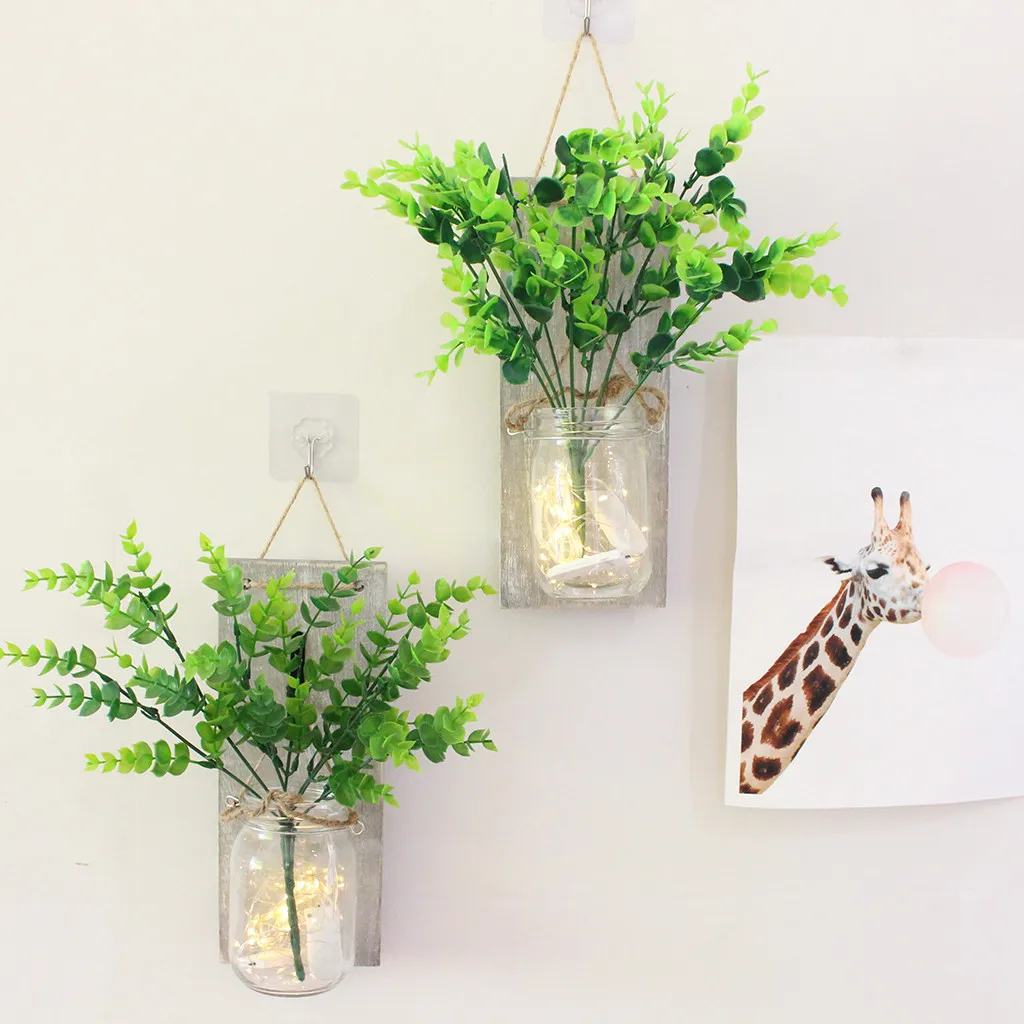 Лидер продаж 2019 товары для дома настенное украшение в стиле ретро светящаяся