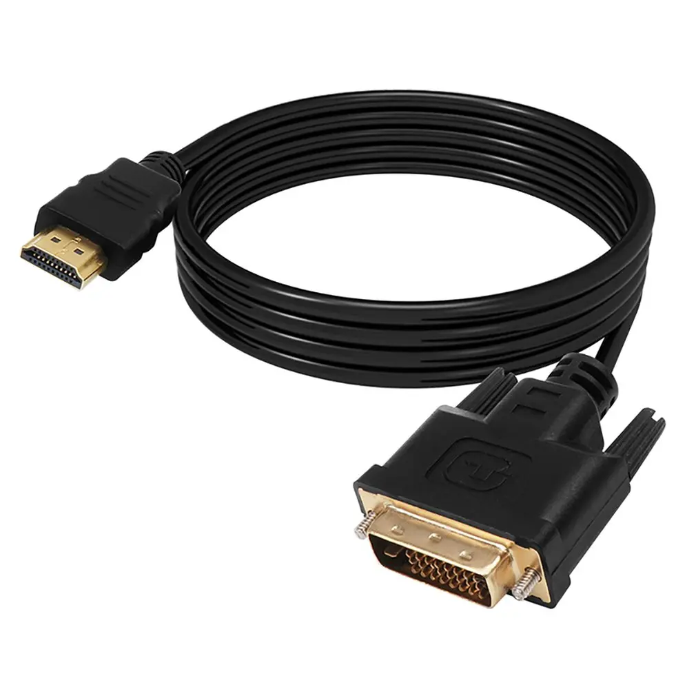 

Durable 1080p DVI-D 24+1 Pin Male to VGA 15Pin Female Active Cable Adapter Converter
