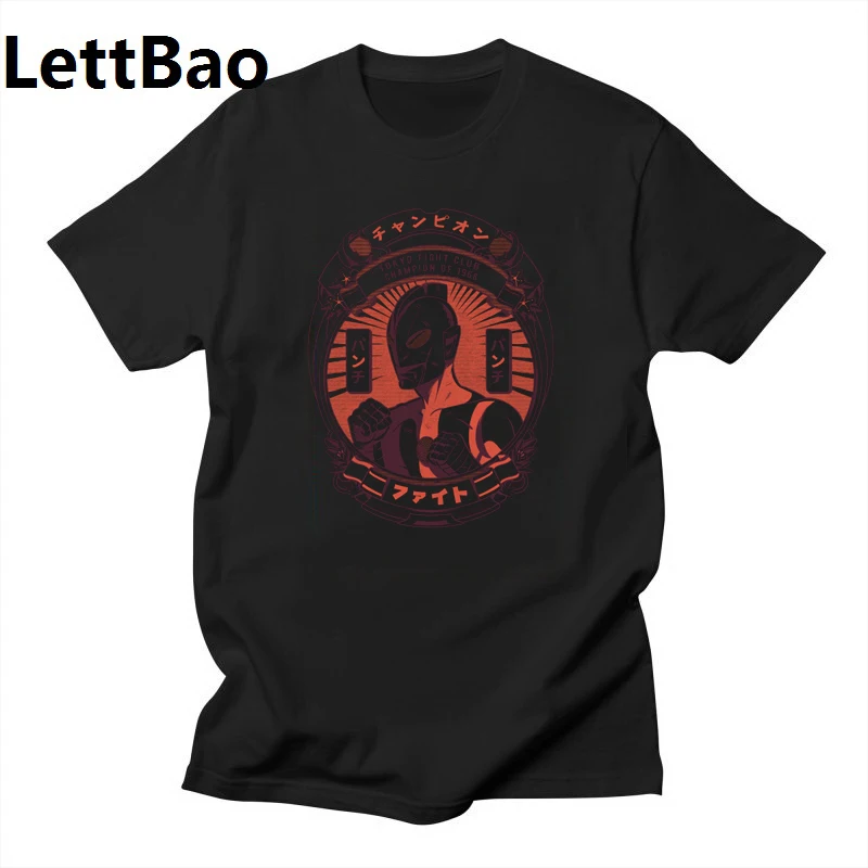 Токио из фильма Бойцовский клуб забавная футболка мужские черные удобные Летняя