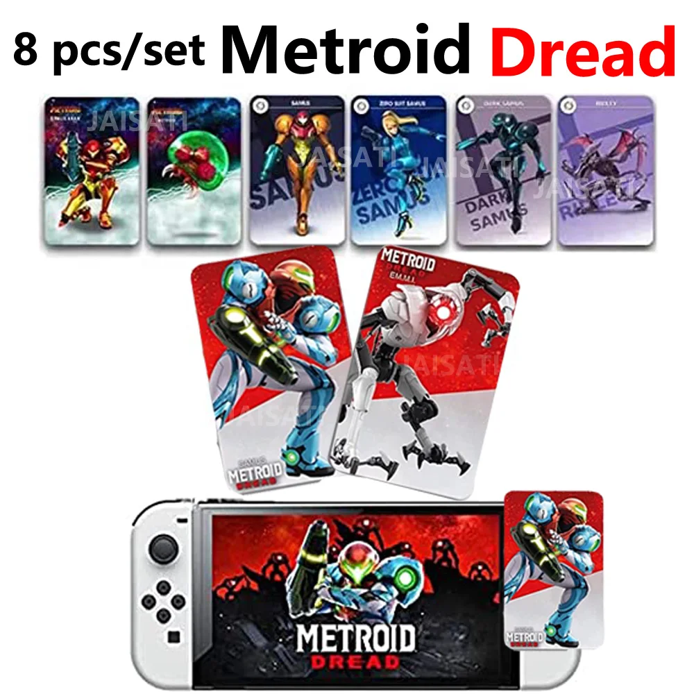 Metroid Dread amiiboen карта samus возвращает METROID 5 для NS Switch NFC ntag215 Tag amxxbo | Безопасность и