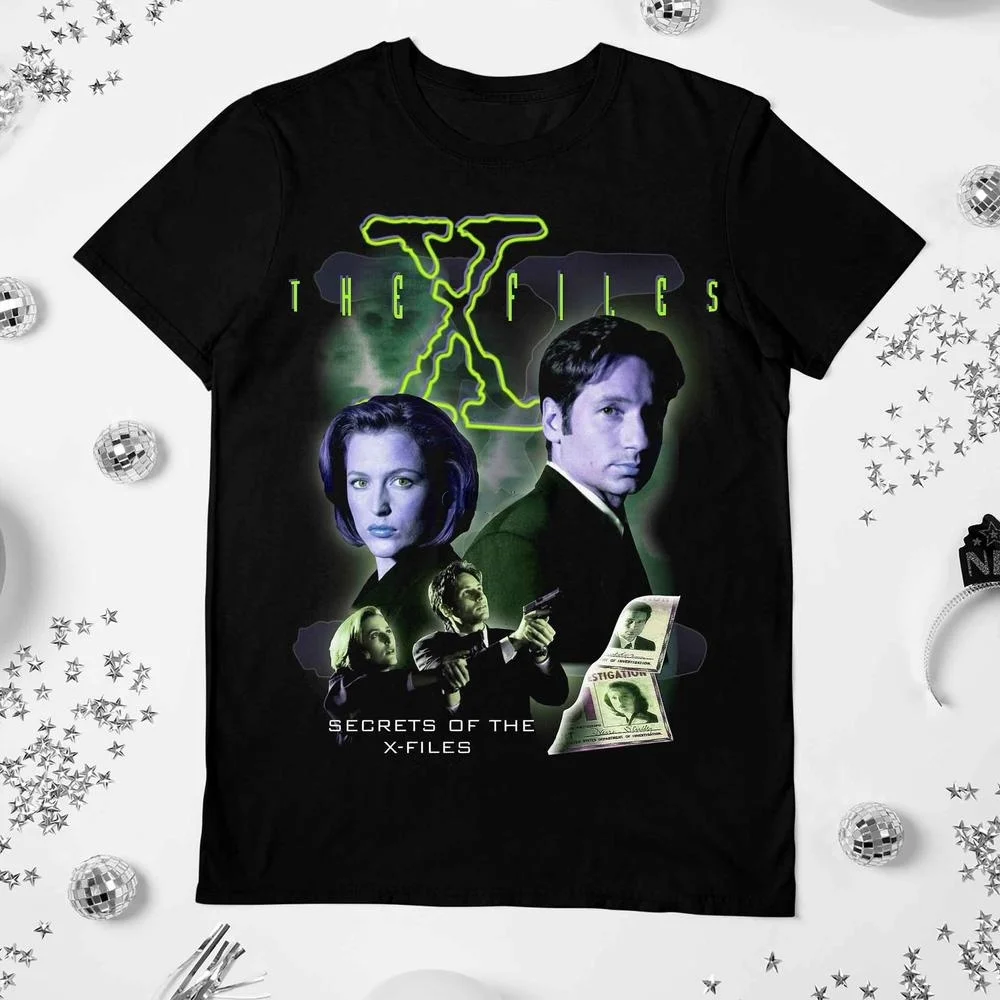 

The X Files Dana Scully And Fox Mulder Shirt Movie Gift