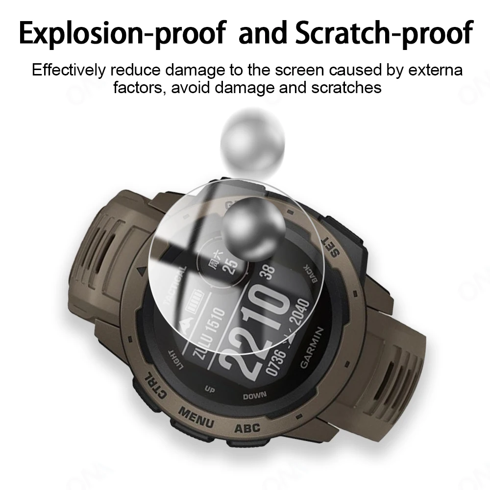 9H закаленное стекло для Garmin Instinct 2 2S тактическая/активная Защитная пленка экрана