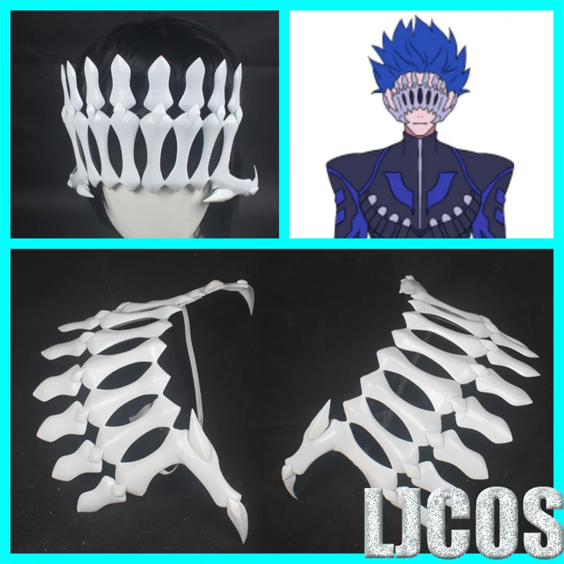 

Маска для косплея с черепом эямаста Shindo Ainosuke, костюм для Хэллоуина