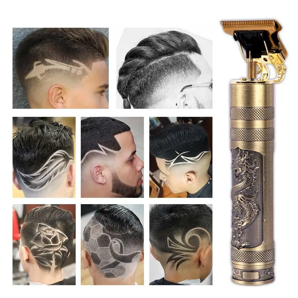 

Baldheaded Hair Clipper USB Rechargeable Electric Hair Trimmer Cordless Shaver Trimmer Men Barber Hair Cutting Machine