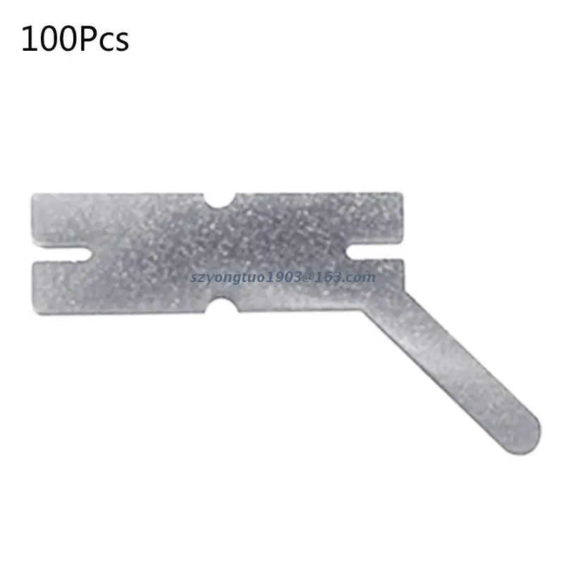 

P82C 100 Pieces 18650 Battery Pack Nickel Plating Strip for Spot Welding Durable