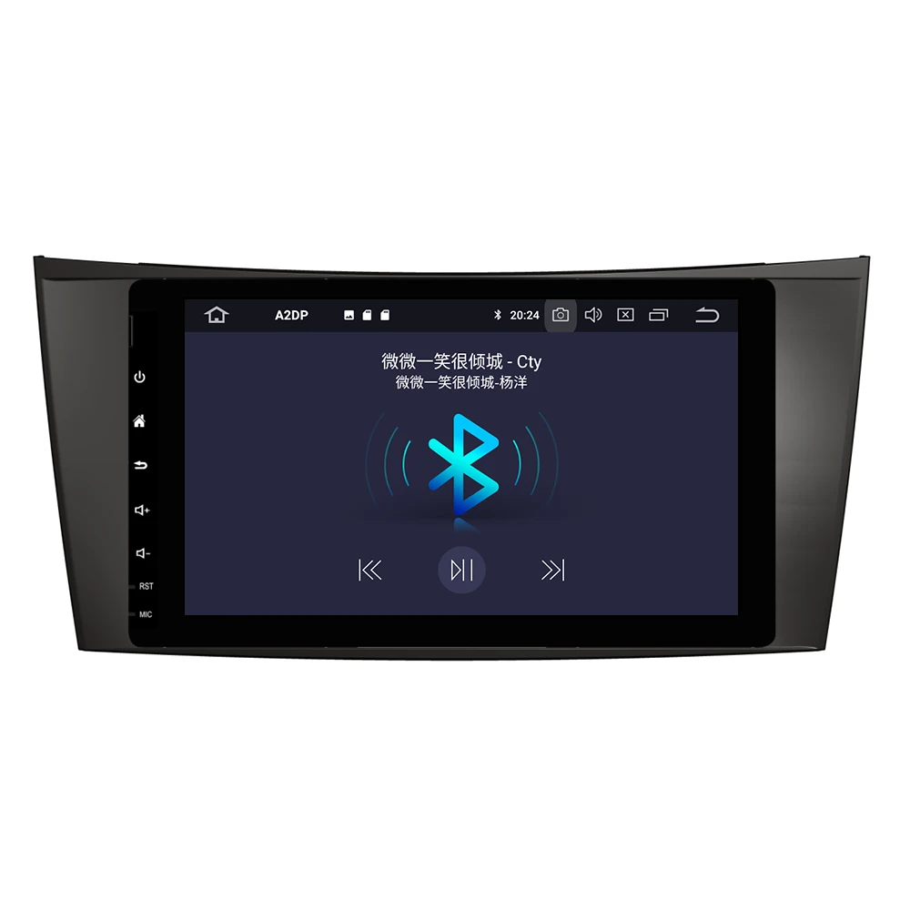 Автомобильный DVD-плеер Android 9 0 GPS навигация IPS для Mercedes Benz W211/w222/W463 головное